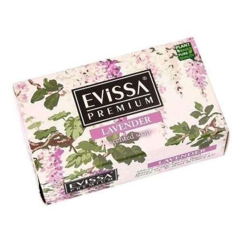 EVISSA Premium Мыло твердое Лаванда 150г коробка