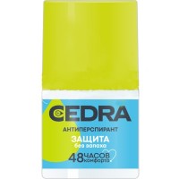 CEDRA Антиперспирант-ролик Защита без запаха 48ч 50мл CEDRA Антиперспирант-ролик Защита без запаха 48ч 50мл