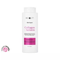 MIXIT Hair Expert Бальзам для волос ламинирующий с кератином Collagen & Keratin 400мл