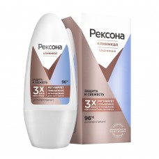 РЕКСОНА КЛИНИКАЛ дезодорант ролик 50мл жен Защита и свежесть