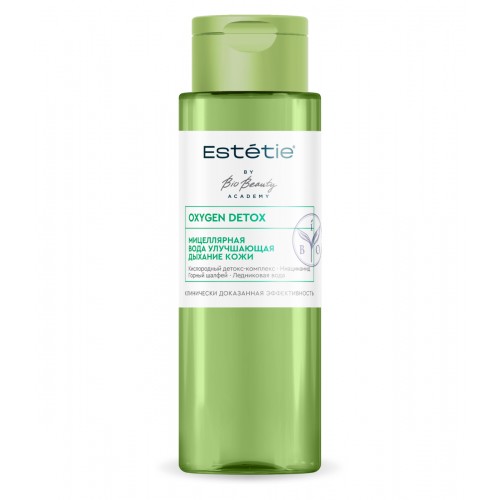 Estetie Мицелярная вода Улучшающая дыхание кожи 190мл OXYGEN DETOX