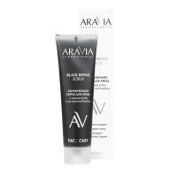 ARAVIA Laboratories Обновляющий скраб для лица с черным углём и экстрактом бамбука BLACKREFINESCRUB,