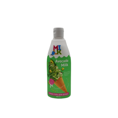 Милк крем гель для душа Молоко и Авокадо 500мл