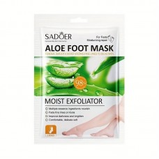 SADOER Маска для ног увлажняющая с экстрактом алоэ вера 35г NO.SD05824
