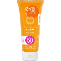 Eva Sun крем защитный для очень чувствительных участков кожи SPF 50, 50 мл.