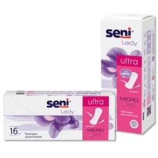 Белла прокладки урологические Сени леди микро Ультра, 1 кап., 16шт.
