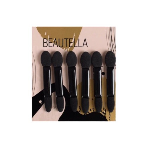 BEAUTELLA Аппликаторы для макияжа двусторонние 5см 6шт MPS-002