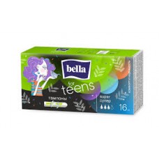 Белла for Teens тампоны подростковые Super 3кап, 16шт