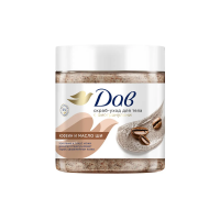 ДАВ скраб-уход для тела 230мл С Биогранулами и ароматом кофе