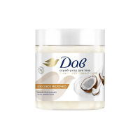 ДАВ скраб-уход для тела 300мл С Кокосовым молочком