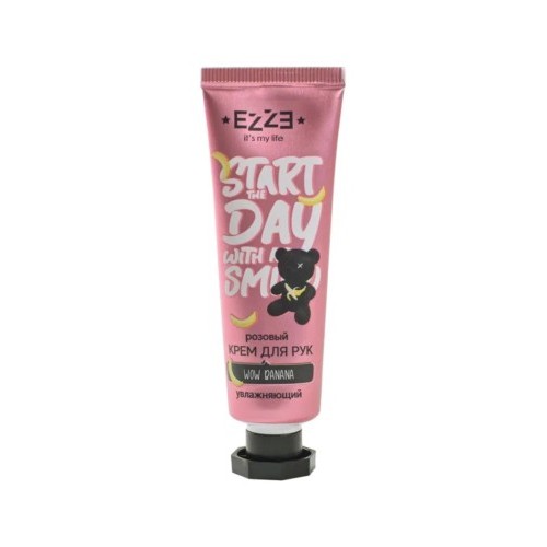 EZZE Крем для рук Wow Banana розовый 30мл