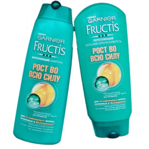 ФРУКТИС Промо лот Рост во всю силу шамп.250мл.+бальзам 200мл.