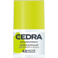 CEDRA Антиперспирант-ролик Невидимый для черного и белого 48ч 50мл CEDRA Антиперспирант-ролик Невидимый для черного и белого 48ч 50мл