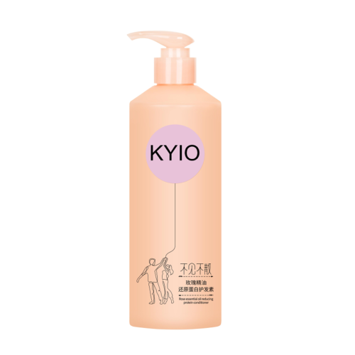 KYIO Кондиционер  для волос с  маслом Розы и протеином 1л