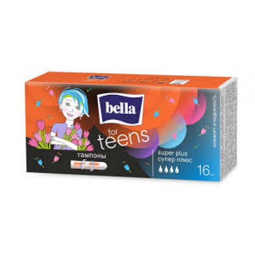 Белла for Teens тампоны подростковые Super plus 4кап, 16шт