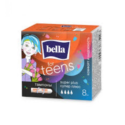 Белла for Teens тампоны подростковые Super plus 4кап, 8шт
