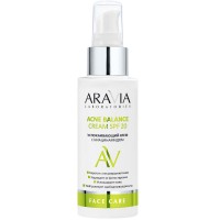 ARAVIA Laboratories Успокаивающий крем с ниацинамидом Acne Balance Cream SPF 20,100мл