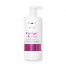 MIXIT Hair Expert Шампунь для волос ламинирующий с кератином Collagen & Keratin 1л