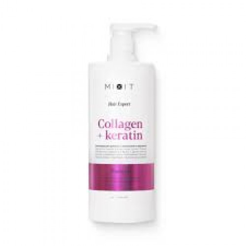 MIXIT Hair Expert Шампунь для волос ламинирующий с кератином Collagen & Keratin 1л