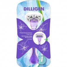 DILLIGEN 4 Станок одноразовый женский