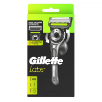 GILLETTE LABS Бритва безопасная с 1 сменной кассетой