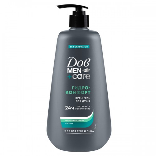 ДАВ MEN крем-гель для душа ГИДРОКОМФОРТ 610мл