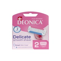 Deonica 3 лезвий FOR WOMEN Сменные кассеты для бритья, 2 шт
