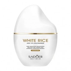 SADOER крем для лица с закваской белого Риса и ниацинамидом 50г