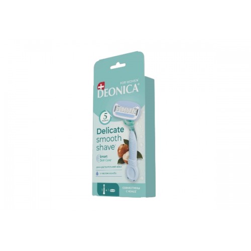 Deonica 5 лезвий FOR WOMEN Бритва безопасная со сменной кассетой женская