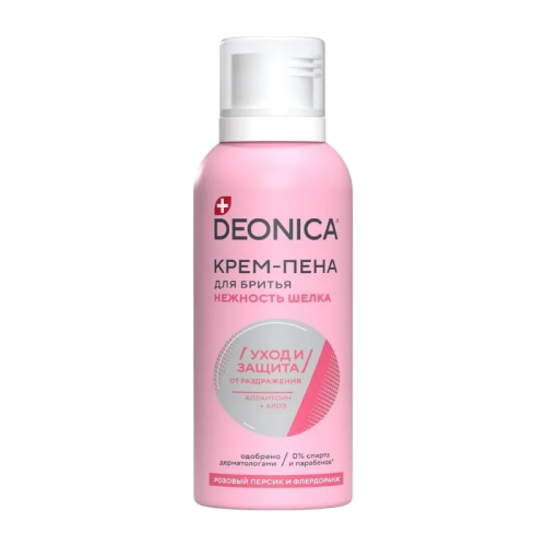 DEONICA Крем-пена для бритья Нежность шелка 95мл