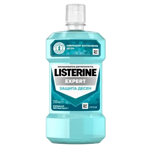 LISTERINE Expert Ополаскиватель для полости ртаЗащита десен 250мл LISTERINE Expert Ополаскиватель для полости ртаЗащита десен 250мл