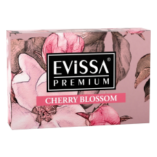 EVISSA Premium Мыло твердое Вишня 150г коробка
