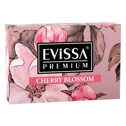 EVISSA Premium Мыло твердое Вишня 150г коробка