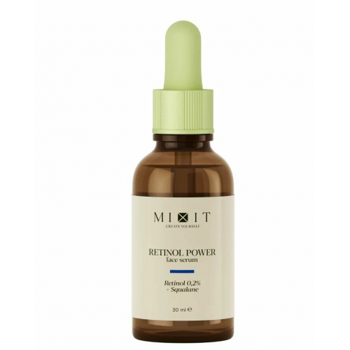 MIXIT Skin Chemistry Сыворотка ночная обновляющая с ретинолом и скваланом 30мл