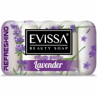 EVISSА Мыло твердое Lavender 5*55г пленка