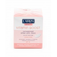 LARUN Beauty Крем насыщенный Vitamin boost для сияния кожи лица 15 SPF 43мл