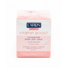 LARUN Beauty Крем насыщенный Vitamin boost для сияния кожи лица 15 SPF 43мл