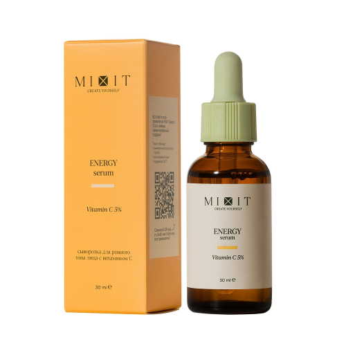 MIXIT Skin Chemistry Сыворотка тонизирующая с витамином С 30мл