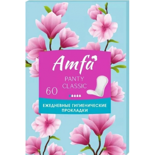 AMFA Ежедневные прокладки Panty Soft Classic 60шт AMFA Ежедневные прокладки Panty Soft Classic 60шт