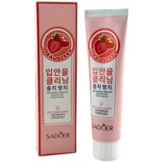 SADOER Зубная паста Клубника 100г NO.SD12334