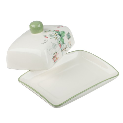 Масленка керамика 17*12*8см Земляника MILLIMI