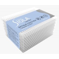SIOLA Silver Ватные палочки с ионами серебра Make-up 200шт коробка SIOLA Silver Ватные палочки с ионами серебра Make-up 200шт коробка