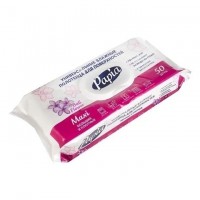 Papia BALI FLOWER влажные полотенца 50*18