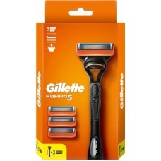 GILLETTE FUSION Бритва с 1 сменной кассетой + FUSION Сменные кассеты для бритья 3шт