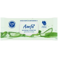 AMFA Влажные салфетки для всей семьи 120шт