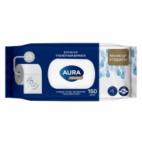 AURA PREMIUM влажная туалетная бумага big-pack с крышкой 150шт КК/12 AURA PREMIUM влажная туалетная бумага big-pack с крышкой 150шт КК/12
