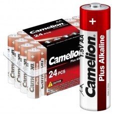 Батарейка пальчик LR6-РВ24 Plus Alkaline Цена за 24 шт Camelion