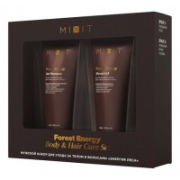 MIXIT ПН Forest Energy Шампунь для волос мужской 200мл + Гель для душа мужской 200мл + Мочалка для д