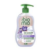 BioMio Экологичный бальзам для мытья взрослой и детской посуды. ЛАВАНДА и ИРИС, 450 мл