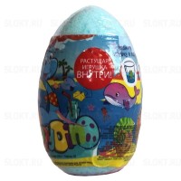 Лаборатория Катрин Шипучее средство для ванн Happy dino 130г